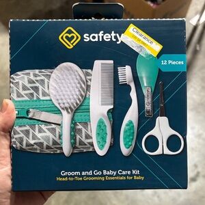 Safety 1st Groom and Go Baby Care Kit - White and Green